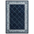 United Weavers Of America 7 ft. 10 in. x 10 ft. 6 in. Bristol Altamont Navy Rectangle Area Rug 2050 10964 912